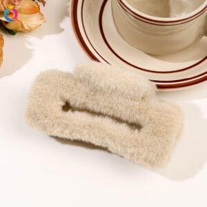 Plush Clamp -11cm Square Khakis / Qiyue factory direct sales