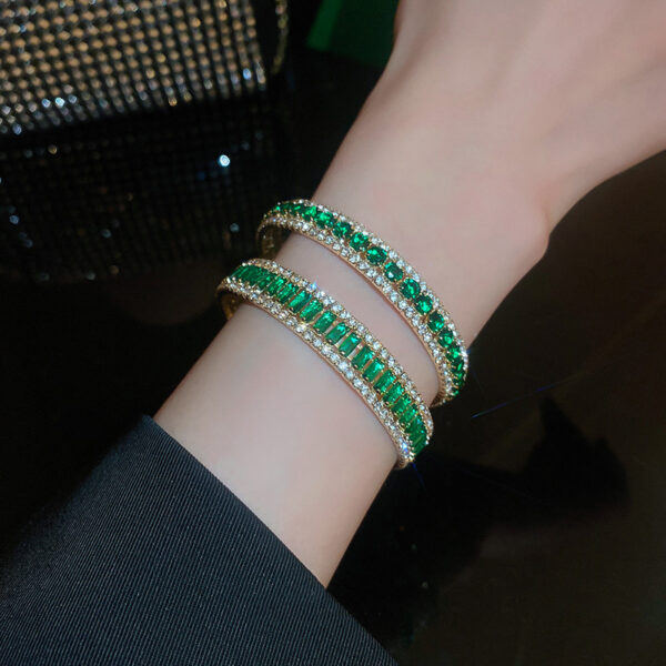 Wholesale Diamond Zircon Open Vintage Bracelet