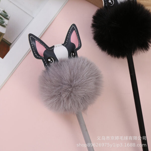 Wholesale of Plastic Plush Cartoon Ballpoint Pens for Dogs