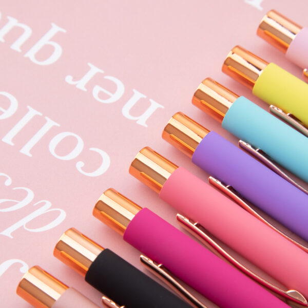 Wholesale Metal Candy Color Ballpoint Pen