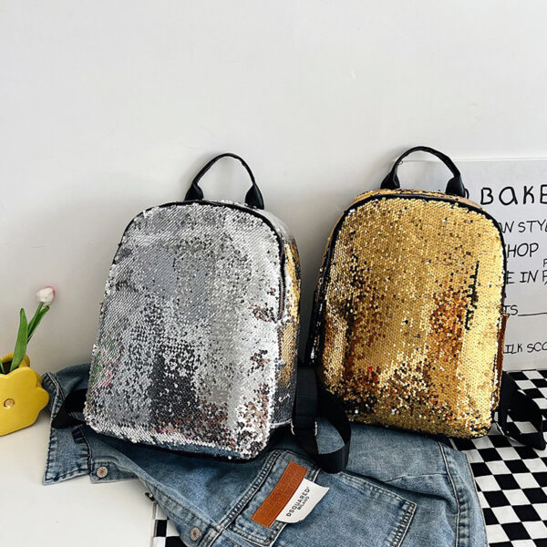 O1CN01sY0ys61qF1HdxP1qn_2209504865465-0-cib Wholesale Nylon Backpacks with Glitter and Large Capacity Travel Backpacks