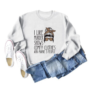 White sweater (black color picture) / S