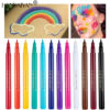 Wholesale Rainbow DIY Color Eyeliner Liquid Is Not Easy To Smudge Matte Eyeliner Pen