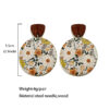 O1CN01sacJpE1zp30sgPnnf_2215459036762-0-cib Wholesale of Bohemian Flower Splicing Wood Earrings