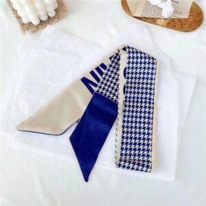 13# houndstooth Blue