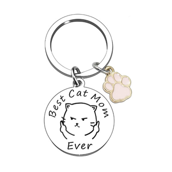 O1CN01sbEKmG1vh1aa3ZFCJ_3970836203-0-cib Wholesale Stainless Steel Dog and Cat Pet Creative Keychain