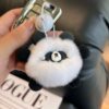 Wholesale Cute Little Panda Plush Ball Keychains