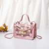 Wholesale PVC Transparent Small Daisy Mother Bag Single Shoulder Bag