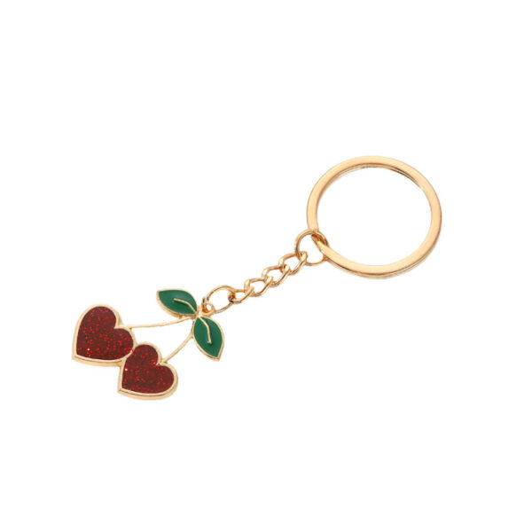 O1CN01sgSZkP1bFjfSBQdlC_2857743436-0-cib Wholesale Lovely Peach Cherry Alloy Key Chain