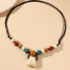 Wholesale Versatile Bohemian Necklace Ceramic