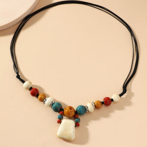 Wholesale Versatile Bohemian Necklace Ceramic