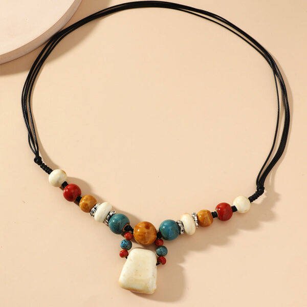 Wholesale Versatile Bohemian Necklace Ceramic