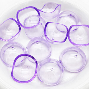 6 purple. / hemispherical shell