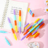 Wholesale Plastic Colored Building Block Gel Pen