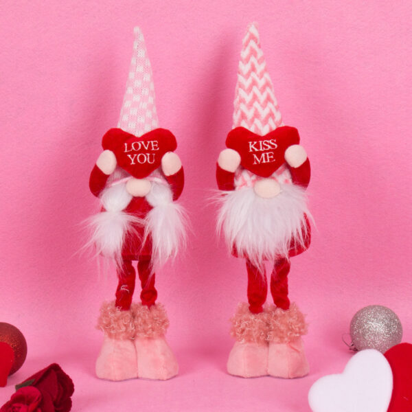 Wholesale Valentine's Day Love Standing Fabric Doll Decoration