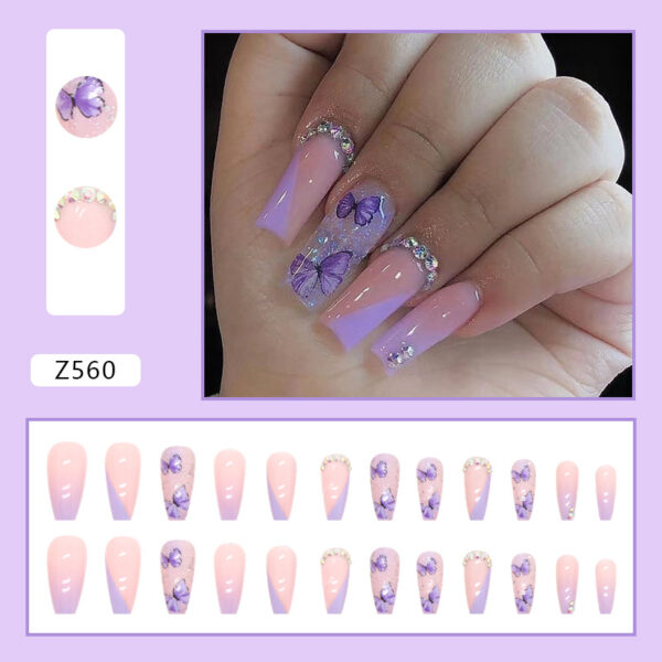 O1CN01smkIws1qQvbWAgfaA_3917635491-0-cib Wholesale Resin Crushed Diamond Ice Cream Taro Purple Butterfly Nail Art