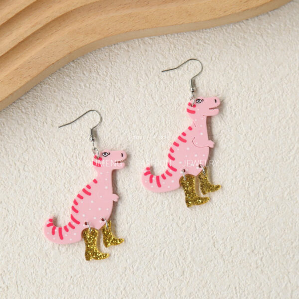 O1CN01spC5zX1tTAPN96VtS_2207988525902-0-cib-3 Wholesale Dinosaur Cute Acrylic Earrings