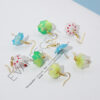 Wholesale Rainbow Umbrella Acrylic Earrings