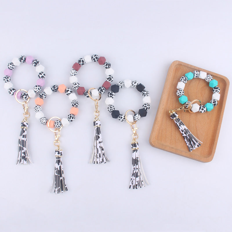 Wholesale Little Silicone Wrist Keychain