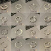 Wholesale plain ring irregular 925 sterling silver ring