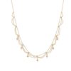 Wholesale Multi-layer 14K Gold DIY Tassel Pearl Necklace Clavicle Chain