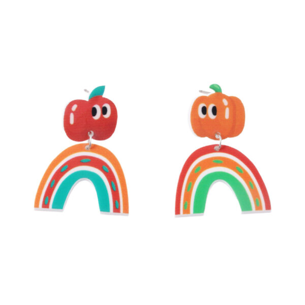 Wholesale Carved Sea Turtle Geometric Six-Piece Set Earrings