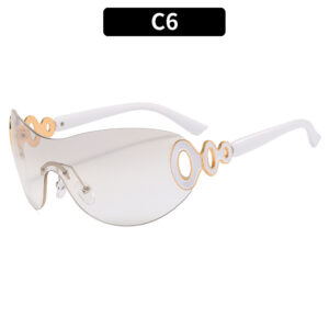 C6-White Foot Shallow Silver