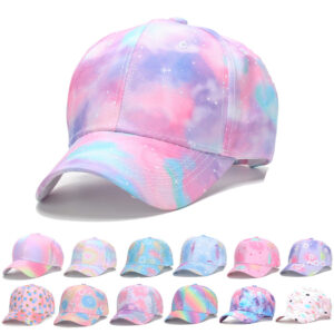Wholesale Kids Fashion Colorful Tie-Dye Hat