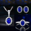 O1CN01t30GDQ1aP47RLrrC6_2211911643321-0-cib Wholesale Jewelry Full Diamond Sapphire Copper Earrings