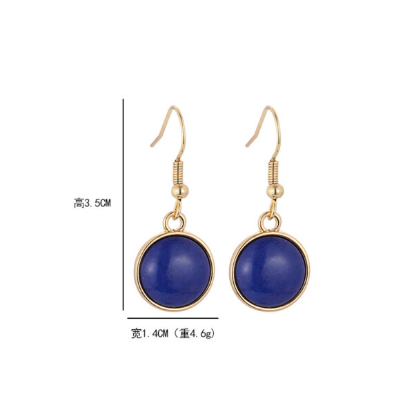 Wholesale Marble Alloy Earrings