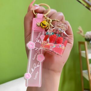 Square bottle leather rope