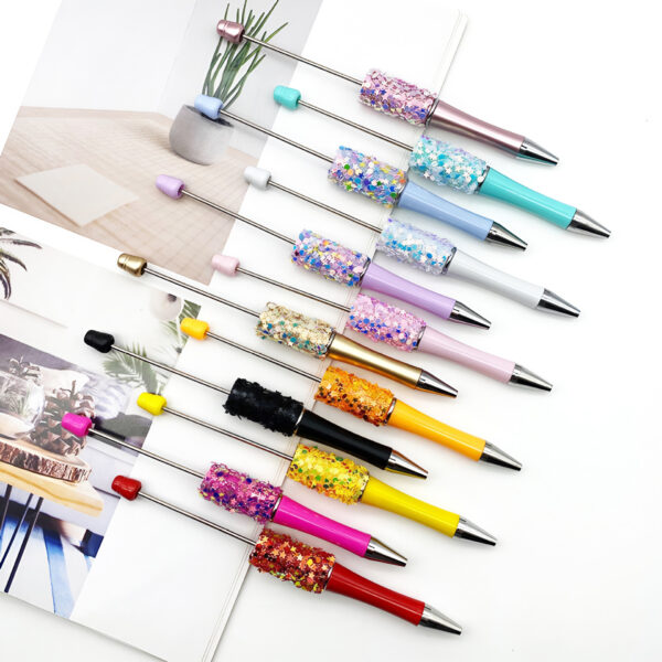 O1CN01t541pd1WH2uZF3FUZ_2215718862762-0-cib Wholesale Diy Small Stars Shiny Sequins Star Handmade Patches Cute Beads Ballpoint Pen