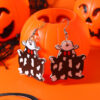 Wholesale Western Cowboy Ghost Halloween Retro Acrylic Earrings OLY-ES-KaiQing003