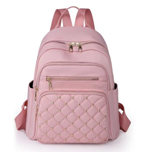 O1CN01t8HSGk1Hv9LtZCCYB_2213232560819-0-cib Wholesale Solid Color Diamond Car Stitching Rivets Oxford Cloth Backpack
