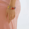 Wholesale Simple Rhinestone Fashionable Elastic Bracelet