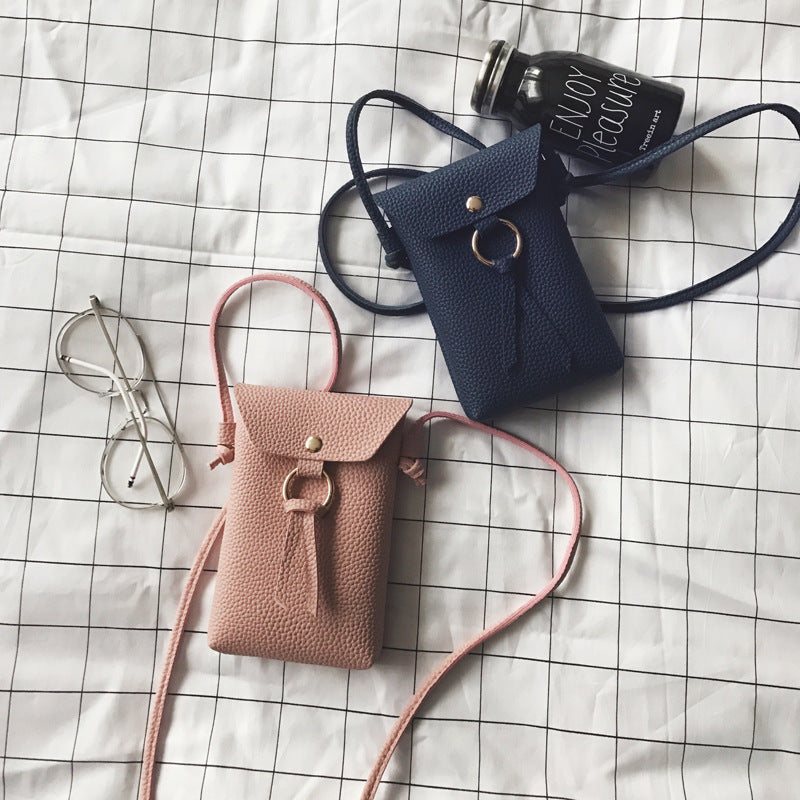Wholesale PU Shoulder Messenger Phone Bag