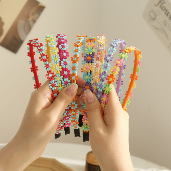 O1CN01tDGOtH1Xm16NAV5xl_2000142965-0-cib-1 Wholesale Colorful Daisy Fabric Headband