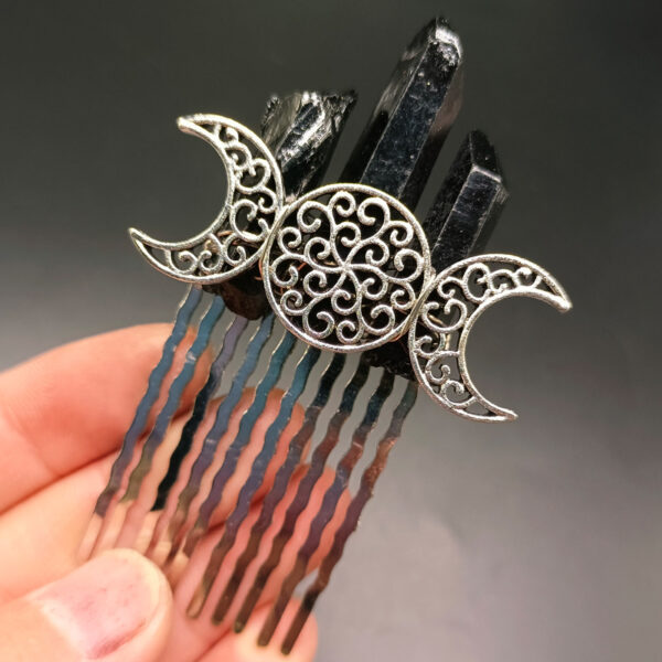 O1CN01tET4G81iLPtjzAlfD_2213113774396-0-cib Wholesale Natural Crystal Hair Comb Metal Hair Clips