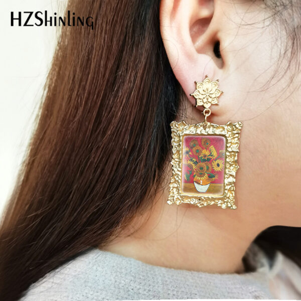 O1CN01tHtcrF23GTTMn6oX3_2207689617228-0-cib Wholesale Christmas Vintage Gold Geometric Square Frame Earrings