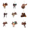 Wholesale Western Cowboy Saddle Acrylic Keychain