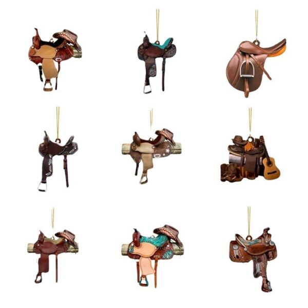 Wholesale Western Cowboy Saddle Acrylic Keychain