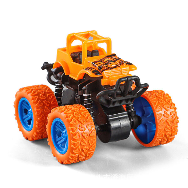 Wholesale of Children's Toys, Four-wheel Drive Inertia Stunt Plastic Off-road Vehicles