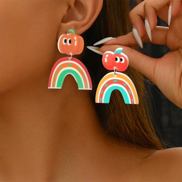 Wholesale Carved Sea Turtle Geometric Six-Piece Set Earrings