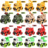 Wholesale of Children's Toys, Four-wheel Drive Inertia Stunt Plastic Off-road Vehicles