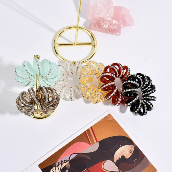 O1CN01tQH0Mc1lCCjwwZ7wg_1007024782-0-cib Wholesale Candy Color Telephone Line Plastic Hair Scrunchies
