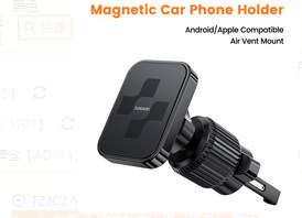 Toocki square magnetic car mount (air outlet) black