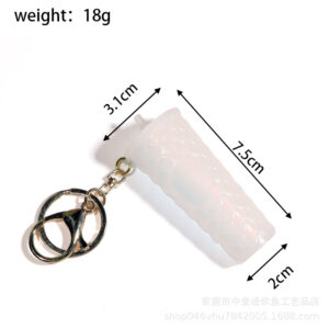 White dragon scale cup gold buckle / 2