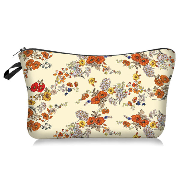 Wholesale Pastoral Style Small Floral Series Cosmetic Bag Portable Travel Bag Toiletry Bag