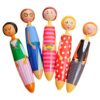 Wholesale Plastic Doll Figurine Cartoon Ballpoint Pen