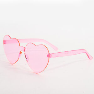 Pink love glasses